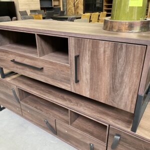 Sparta tv-dressoir, dark almond