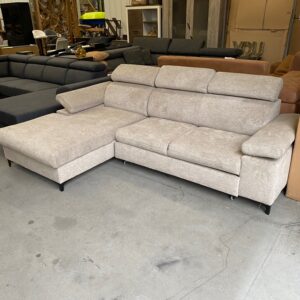 Macon slaapbank / zetelbed beige