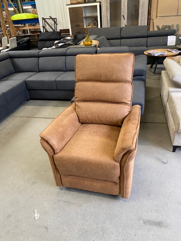 Mandelieu relaxfauteuil twee kleuren met sta-op functie - Afbeelding 3