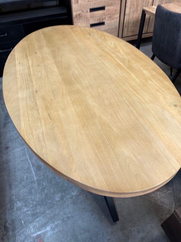 Eettafel ovaal, mangohout - Afbeelding 4