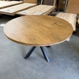Eettafel rond, mangohout