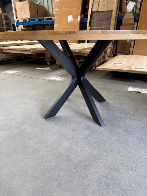 Eettafel rond, mangohout - Afbeelding 2