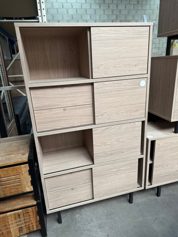 Fabulous bergkast, kleur misty oak