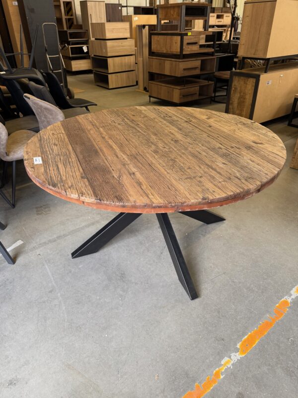 Eettafel recycled teakhout - Afbeelding 2