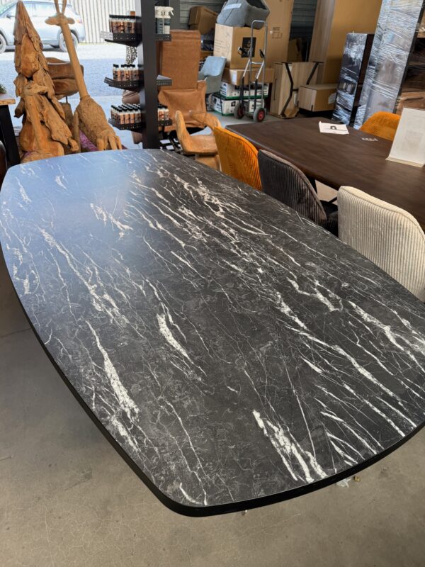 Costa eettafel, marble nero - Afbeelding 2