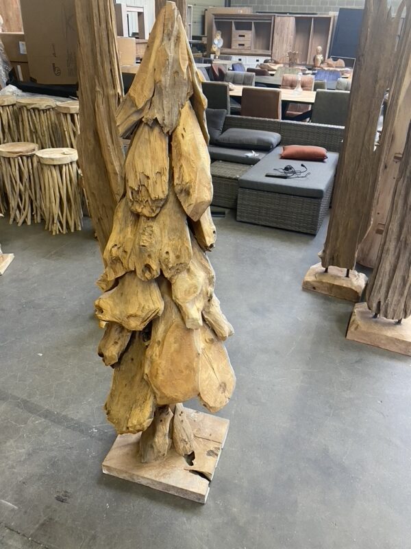 Kerstboom teakhout - Afbeelding 2