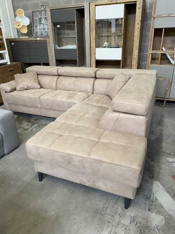 Monza hoeksalon, beige