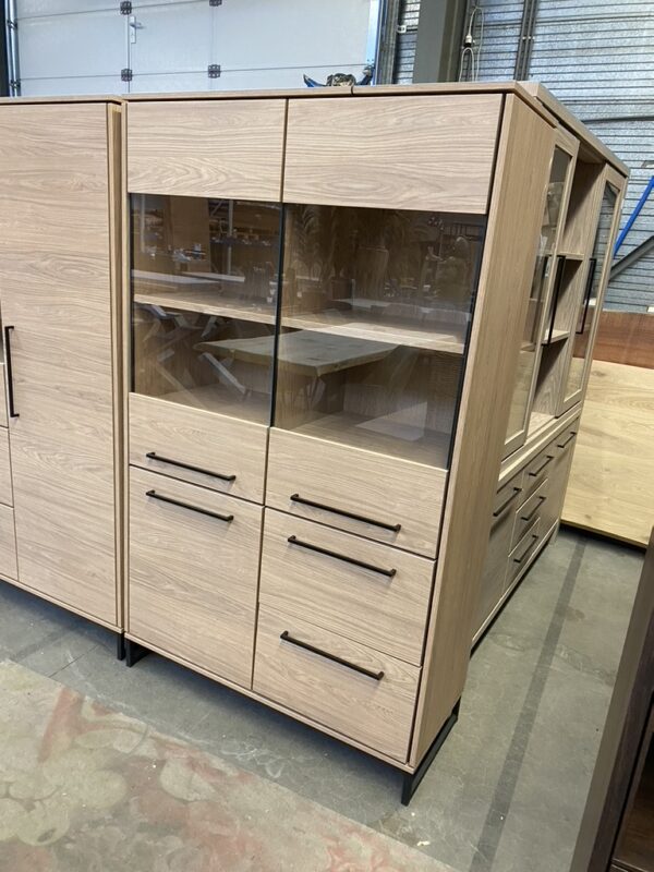 Tuscia vitrine, kleur blonde oak - Afbeelding 5
