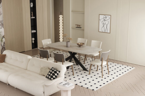 Apollo eettafel, shakespeare beige - Afbeelding 10