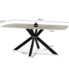 Apollo eettafel, shakespeare beige - Afbeelding 17