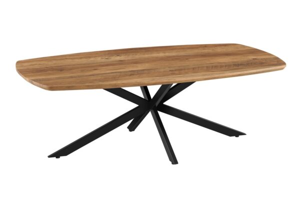 Aziz salontafel Deens ovaal, kleur mango - Afbeelding 8