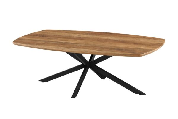 Aziz salontafel Deens ovaal, kleur mango - Afbeelding 9