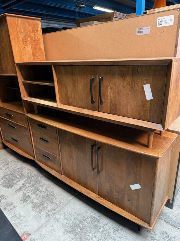 Elias tv-dressoir, mangohout, Livingfurn - Afbeelding 3