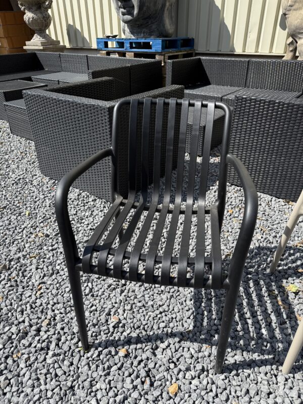 Tuinstoel met armleuning, twee kleuren - Afbeelding 12