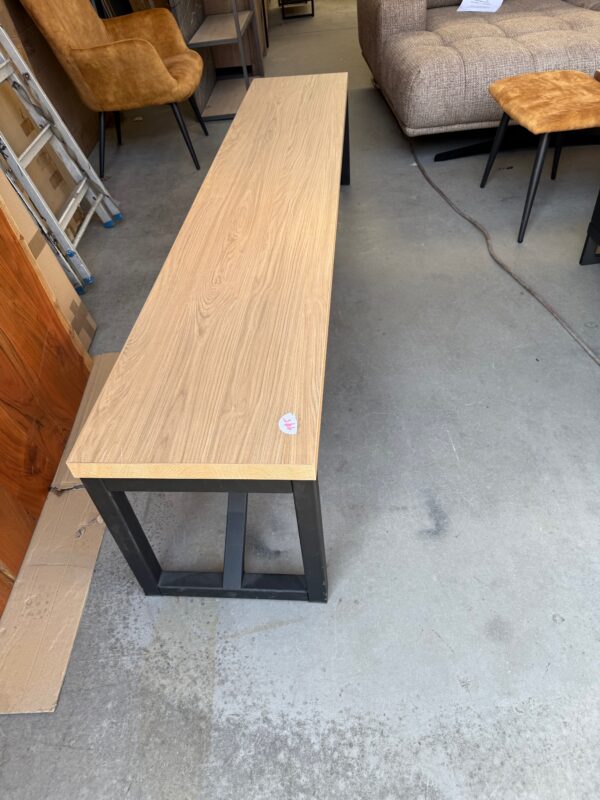 Monopoly eetkamerbank, kleur blonde oak - Afbeelding 3