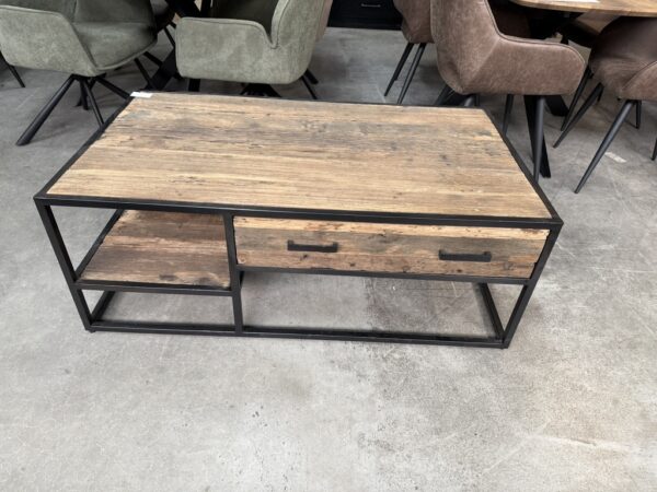 Salontafel recycled teakhout - Afbeelding 2