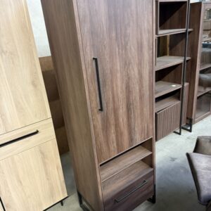 Sparta bergkast smal, dark almond