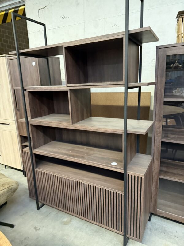 Sparta boekenkast, dark almond - Afbeelding 2