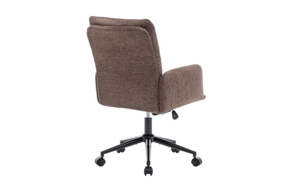 Aimé bureaustoel, kleur bruin - Afbeelding 5