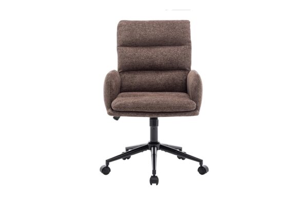 Aimé bureaustoel, kleur bruin - Afbeelding 6