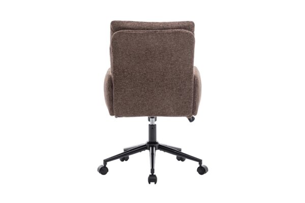 Aimé bureaustoel, kleur bruin - Afbeelding 7