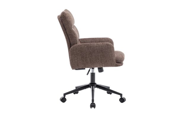 Aimé bureaustoel, kleur bruin - Afbeelding 10