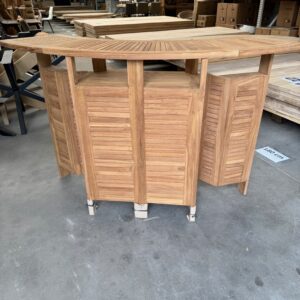 Barmeubel modern, teakhout