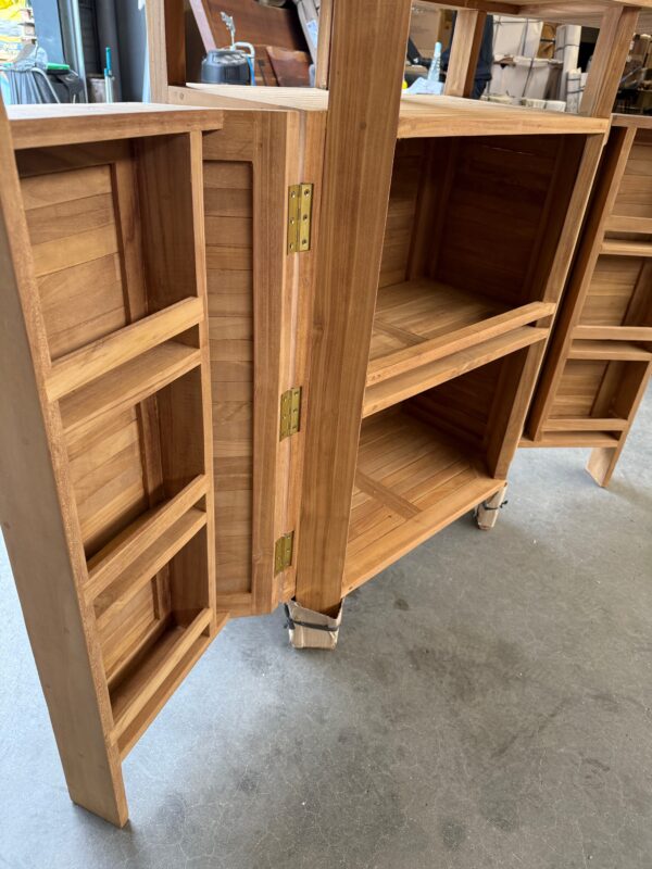 Barmeubel modern, teakhout - Afbeelding 7