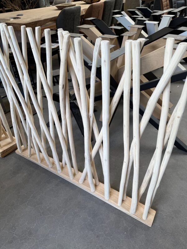 Roomdivider / paravaan met takken - Afbeelding 4