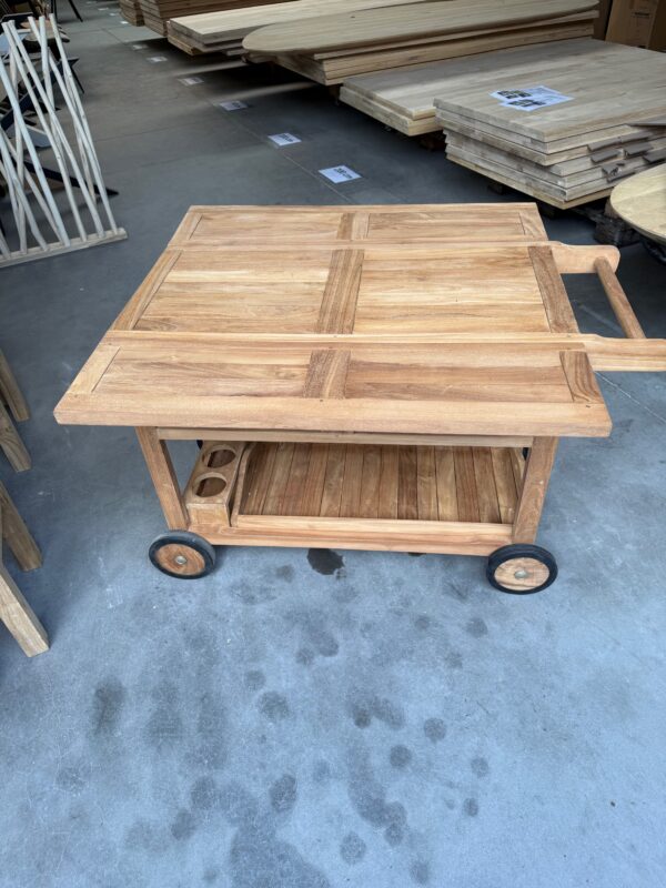 Trolley rochester, teakhout - Afbeelding 4