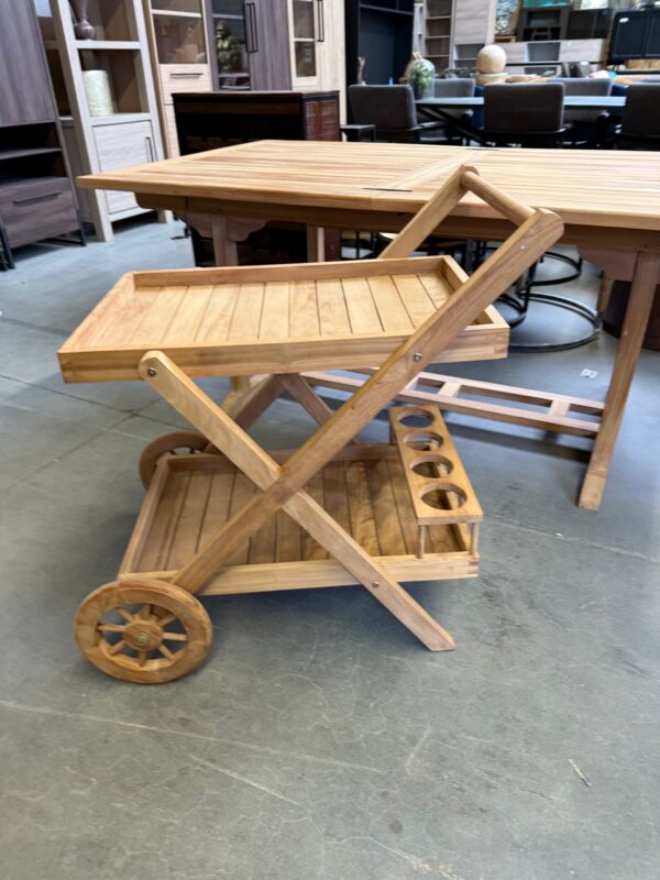 Trolley classic, teakhout