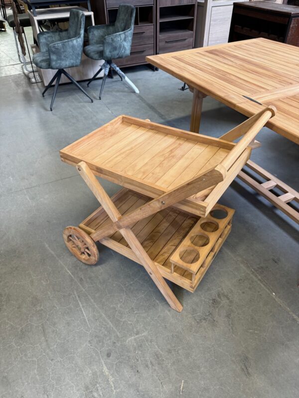Trolley classic, teakhout - Afbeelding 9