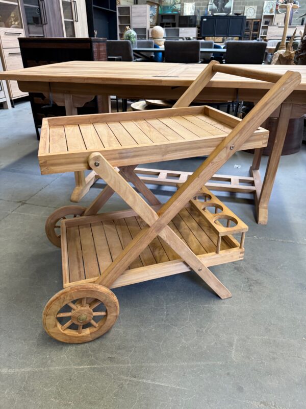 Trolley classic, teakhout - Afbeelding 7