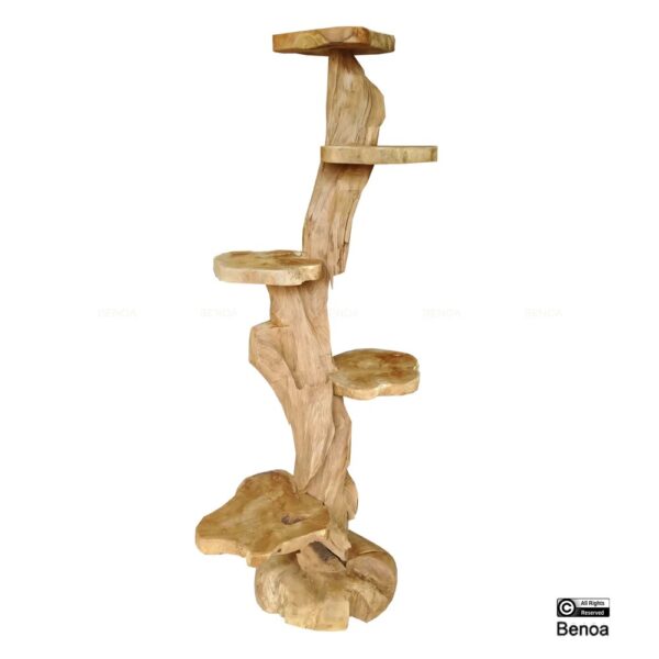 Boomsculptuur teakhout - Afbeelding 6