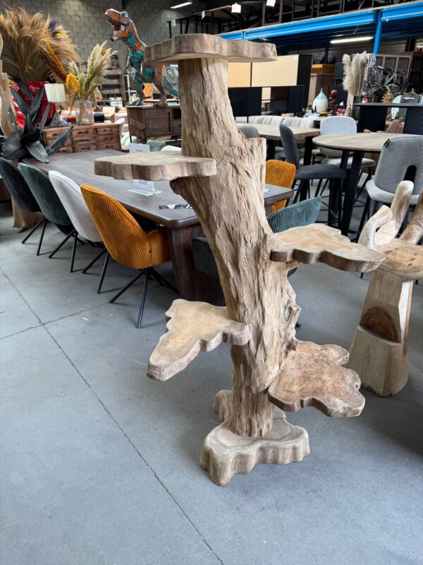 Boomsculptuur teakhout - Afbeelding 3