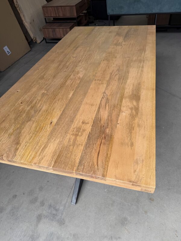 Eettafel mangohout - Afbeelding 2