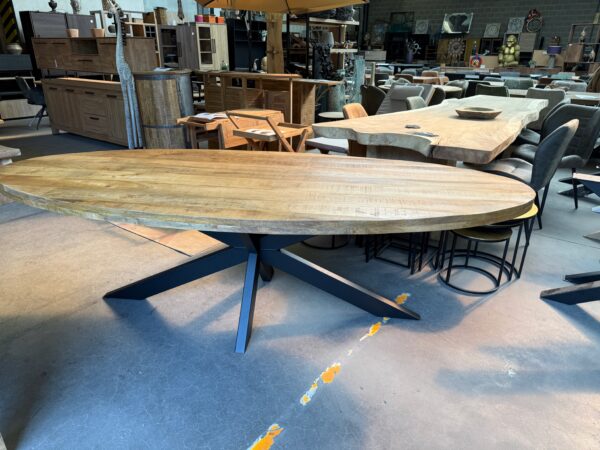 Eettafel ellips, mangohout - Afbeelding 5