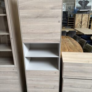 Elegance bergkast smal, fresh oak 