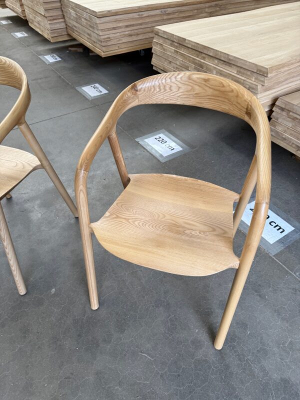 Didier armstoel hout - Afbeelding 4