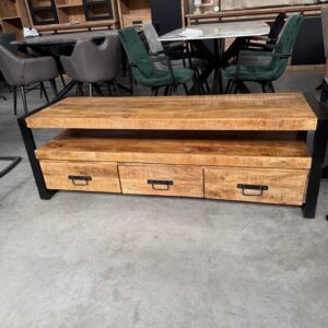 Sohoto tv-dressoir, mangohout