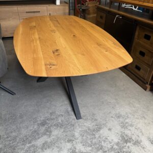 Glasgow eettafel Deens ovaal, naturel