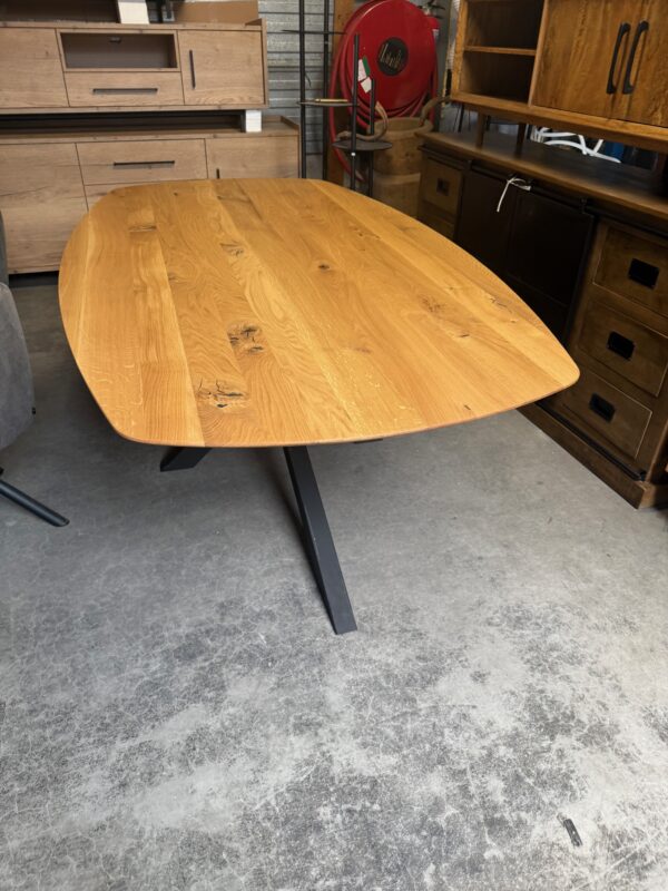 Glasgow eettafel Deens ovaal, naturel