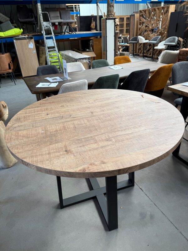Canon bartafel rond, kleur mango - Afbeelding 4