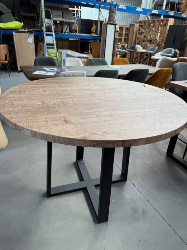 Canon bartafel rond, kleur mango - Afbeelding 3