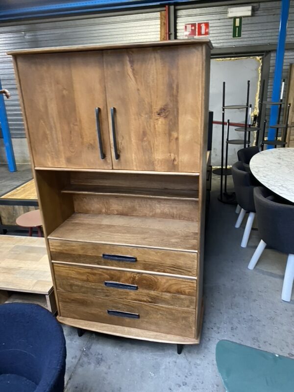Elias bergkast, mangohout, Livingfurn