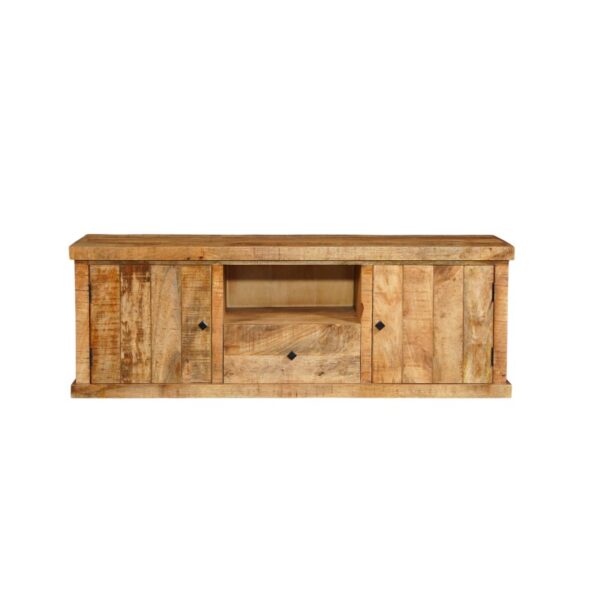Verona tv-dressoir, mangohout - Afbeelding 4