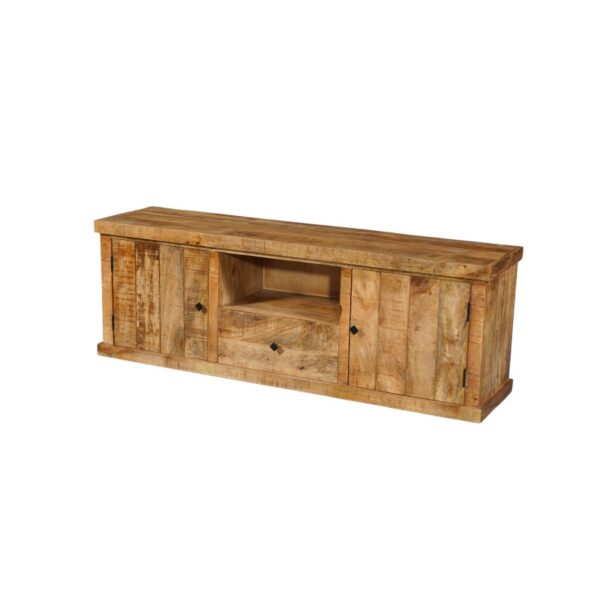 Verona tv-dressoir, mangohout - Afbeelding 3