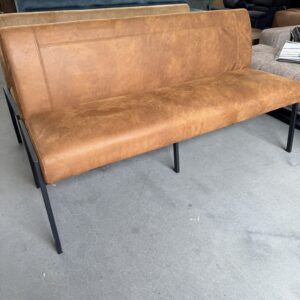 Eetkamerbank cognac