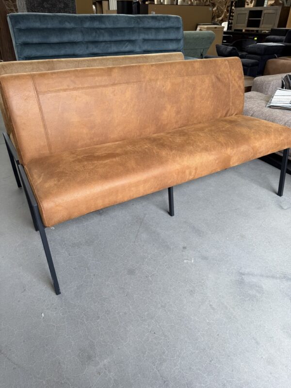 Eetkamerbank cognac