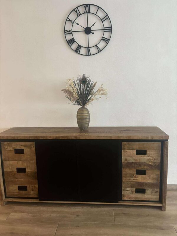Novelle dressoir, mangohout - Afbeelding 6